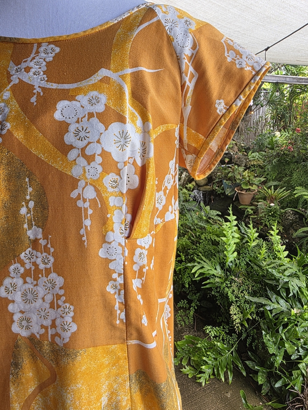 Vintage PARADISE HAWAII Mu'umu'mu Hawaiian Muumuu Dress M/L